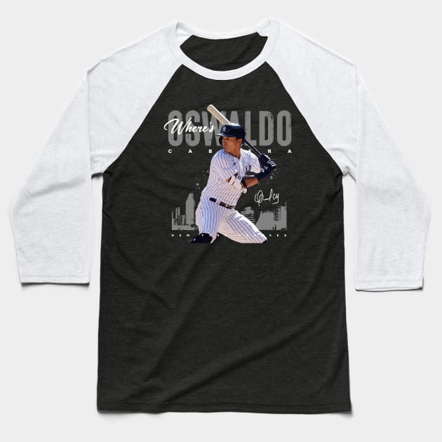 Oswaldo Cabrera Baseball T-Shirt by Juantamad